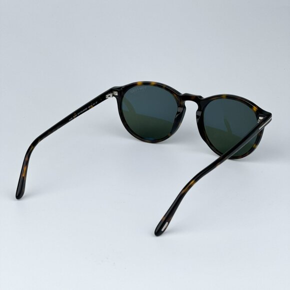 Tom Ford FT0904/S 52R AURELE BRAND NEW Sunglasses Havana Green Polarized Unisex - Picture 7 of 12